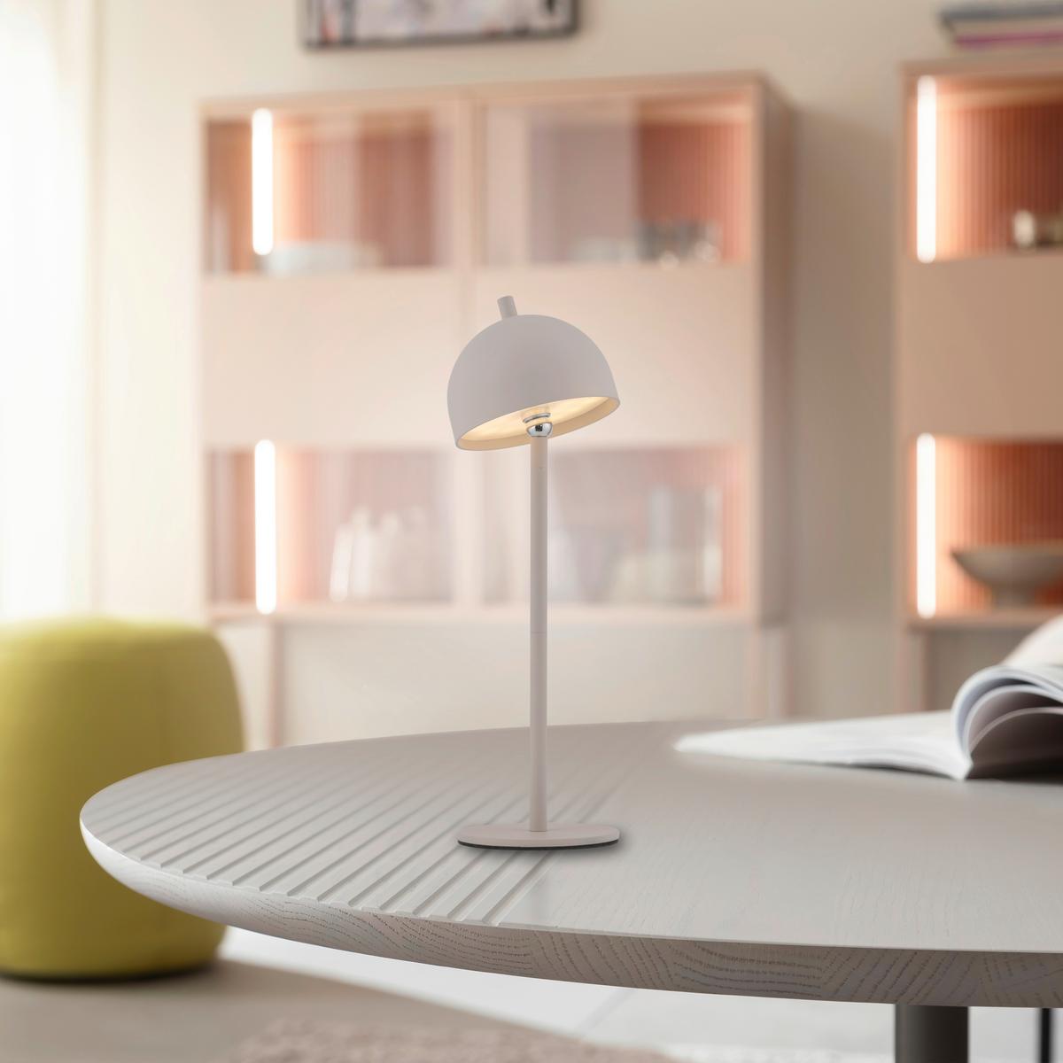 LAMPA STOŁOWA Z AKUMULATOREM 19244-39 BELLIS - Design (11/11/36cm) - Schöner Wohnen