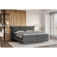 Pat Bospring Auris - grafit, Konventionell, textil (160/200cm) - Sembella