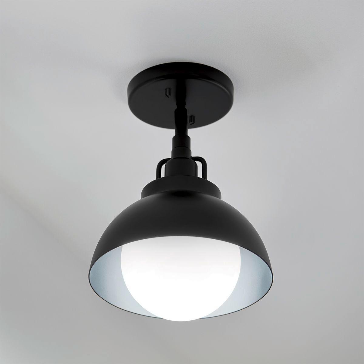 Falilámpa Kl-Niva-1w-1p-Bk - fekete, Konventionell, fém (22,7/20,3/24,1cm) - Elstead Lighting
