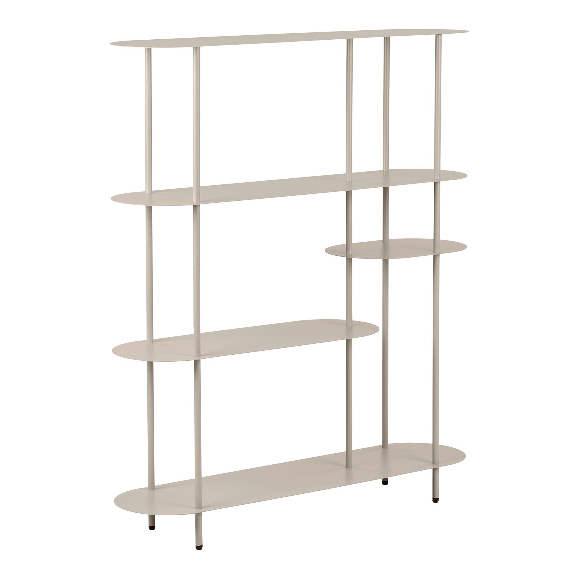 Regal Rieti Greige - Greige, Design, Metall (118/139/31cm) - MID.YOU