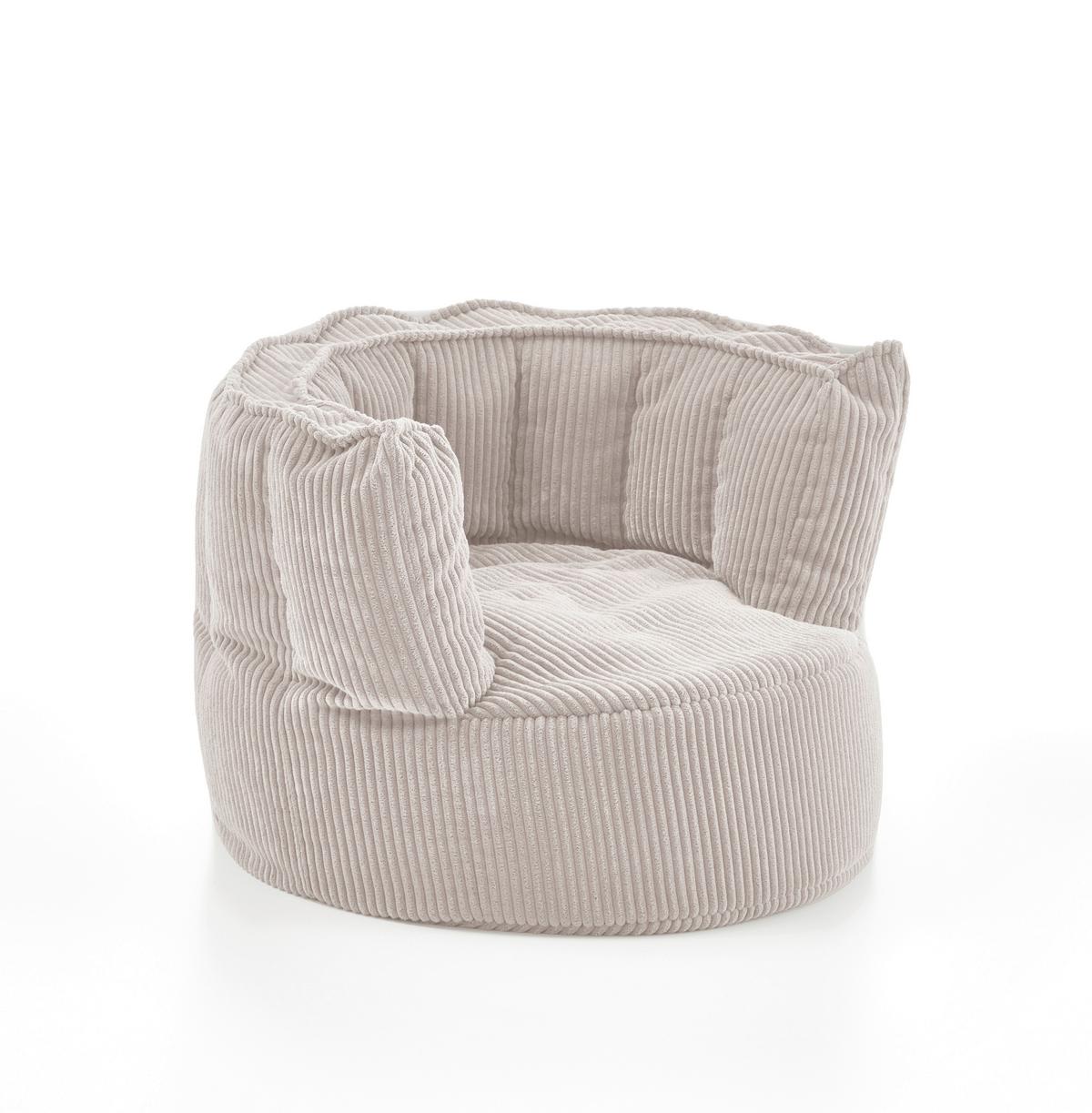 Sitzsack Snuggle Beige - Beige, Basics, Textil (75/55/72cm) - MID.YOU