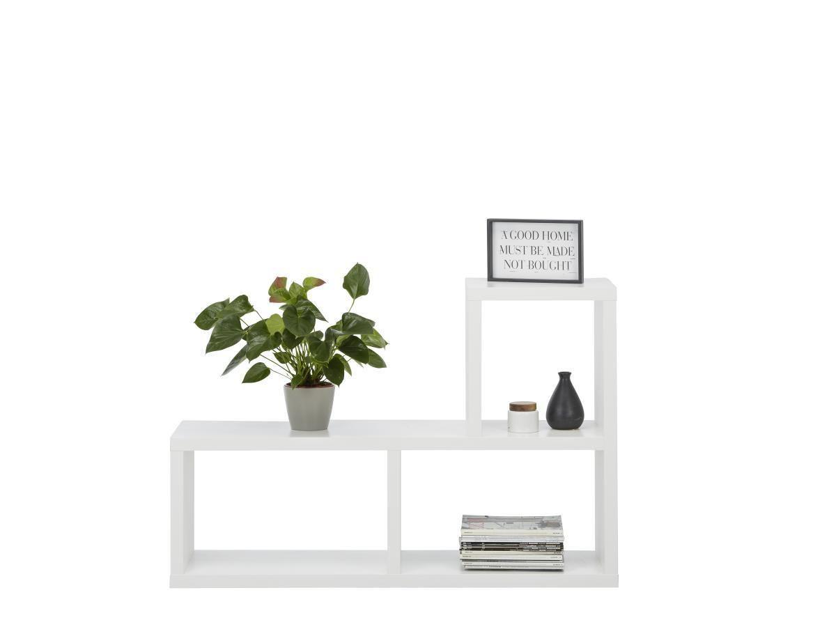 Raumteiler in Weiss - Weiss, Modern, Holzwerkstoff (125/83/35cm) - Mömax