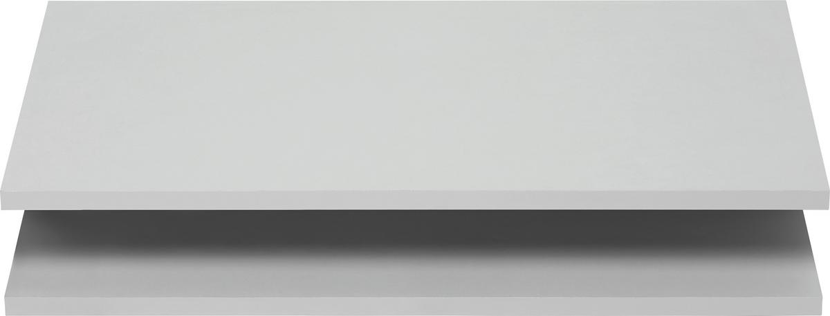 Einlegebodenset in Grau 2er Set - Grau, Holzwerkstoff/Metall (57,7/32/1,5cm) - Mömax