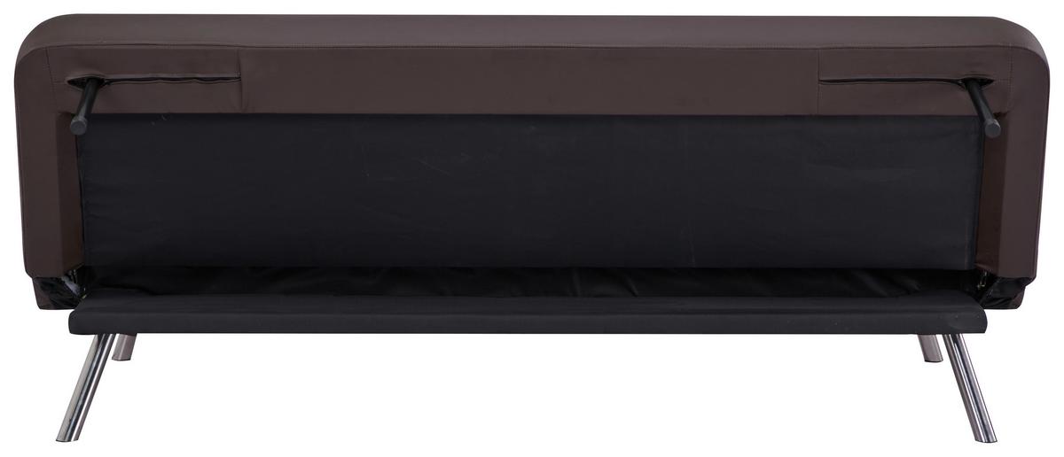 Canapea extensibila TOLEDO - maro, Modern, lemn/textil (190/78/92cm) - Mömax