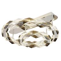 Stropna Led-svetilka Karilion, S Sijalko - prozorno, Design, kovina/umetna masa (55/24cm) - Globo