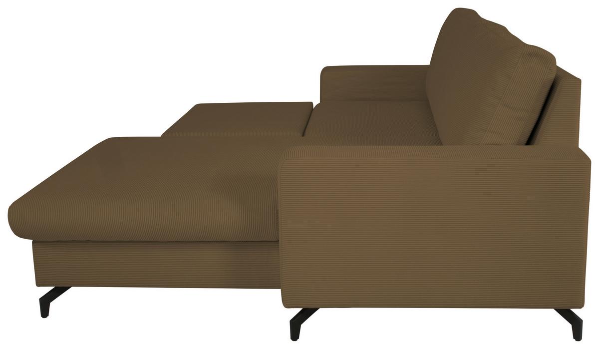 Kutna Garnitura Clara - svijetlo smeđa, Moderno, tekstil (240/177cm) - Modern Living