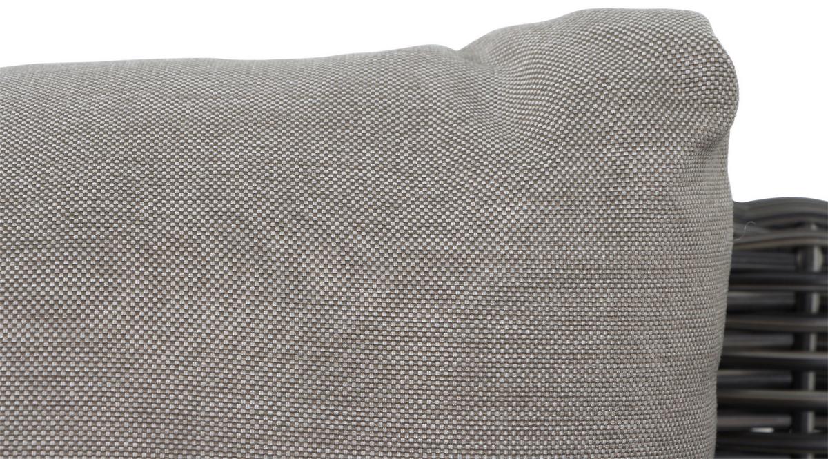 Loungegarnitur Corido 4-tlg. Grau - Grau, Basics, Keramik/Kunststoff (219/88/219cm) - Siena Garden