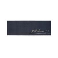 Läufer Hearty Line in Grau ca. 50x150cm - Grau, Basics, Kunststoff (50/150cm) - Modern Living