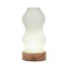 PORTABEL LAMPA GIRTL - vit/naturfärgad, Modern, metall/trä (14/21cm) - Mömax