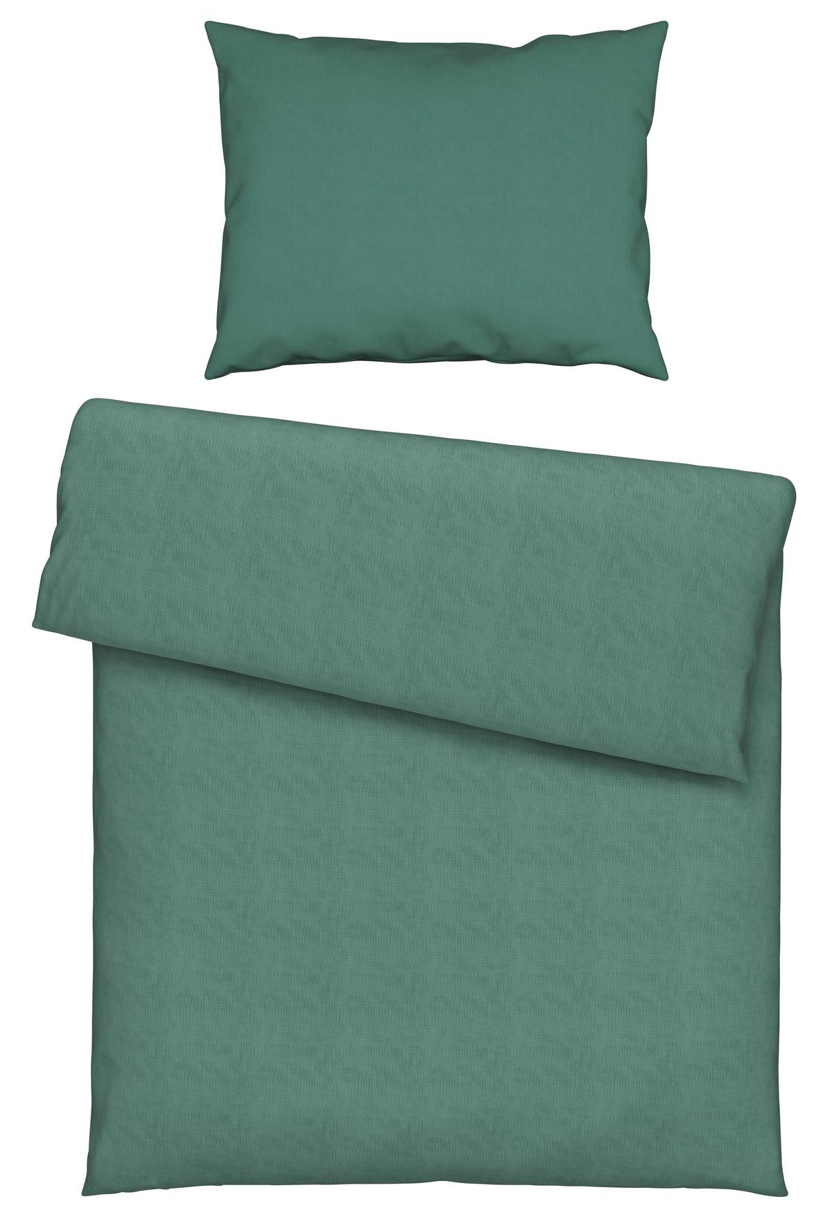 Ágyneműhuzat-garnitúra Melissa - zöld, Modern, textil (140/200cm) - Modern Living