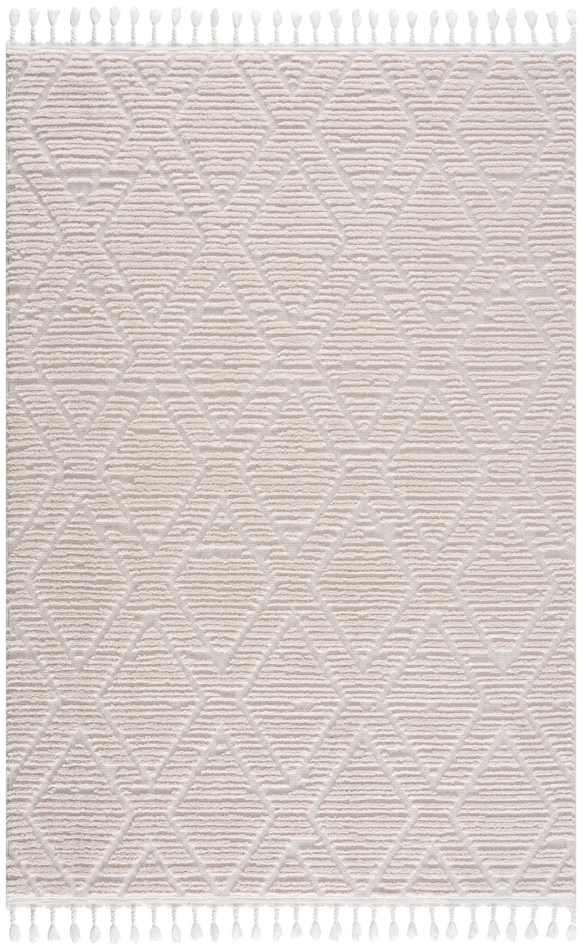 Szőtt Szőnyeg Kb. 80x150cm Giulia 1 - fehér, Modern, textil (80/150cm) - Bessagi Home