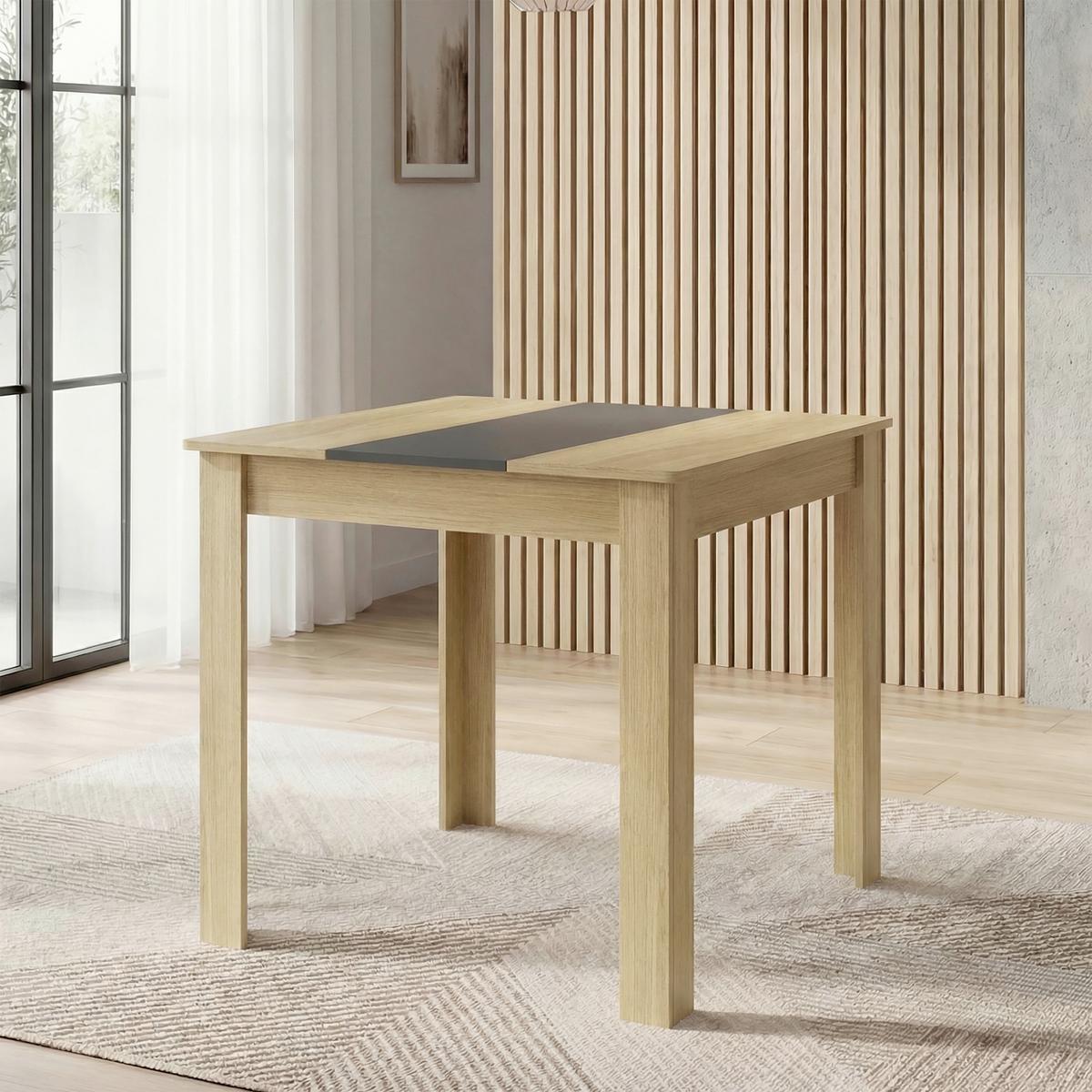 Esstisch Vcm Esstisch "disalo" 80x80 - Honigeiche, Modern, Holzwerkstoff (80/80/75cm) - MID.YOU
