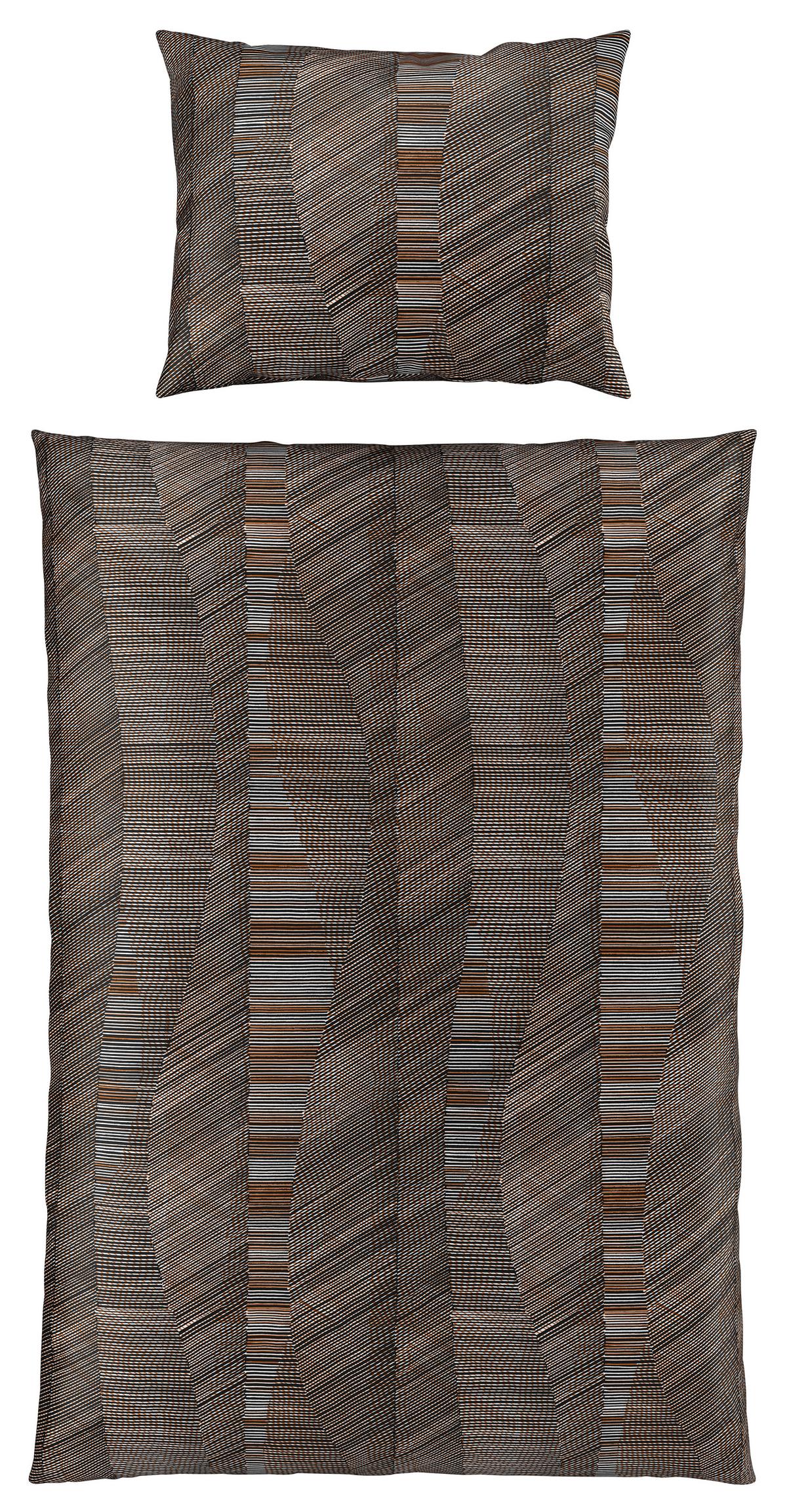 Ágyneműhuzat-garnitúra Elias - fekete, Romantik / Landhaus, textil (140/200cm) - Modern Living