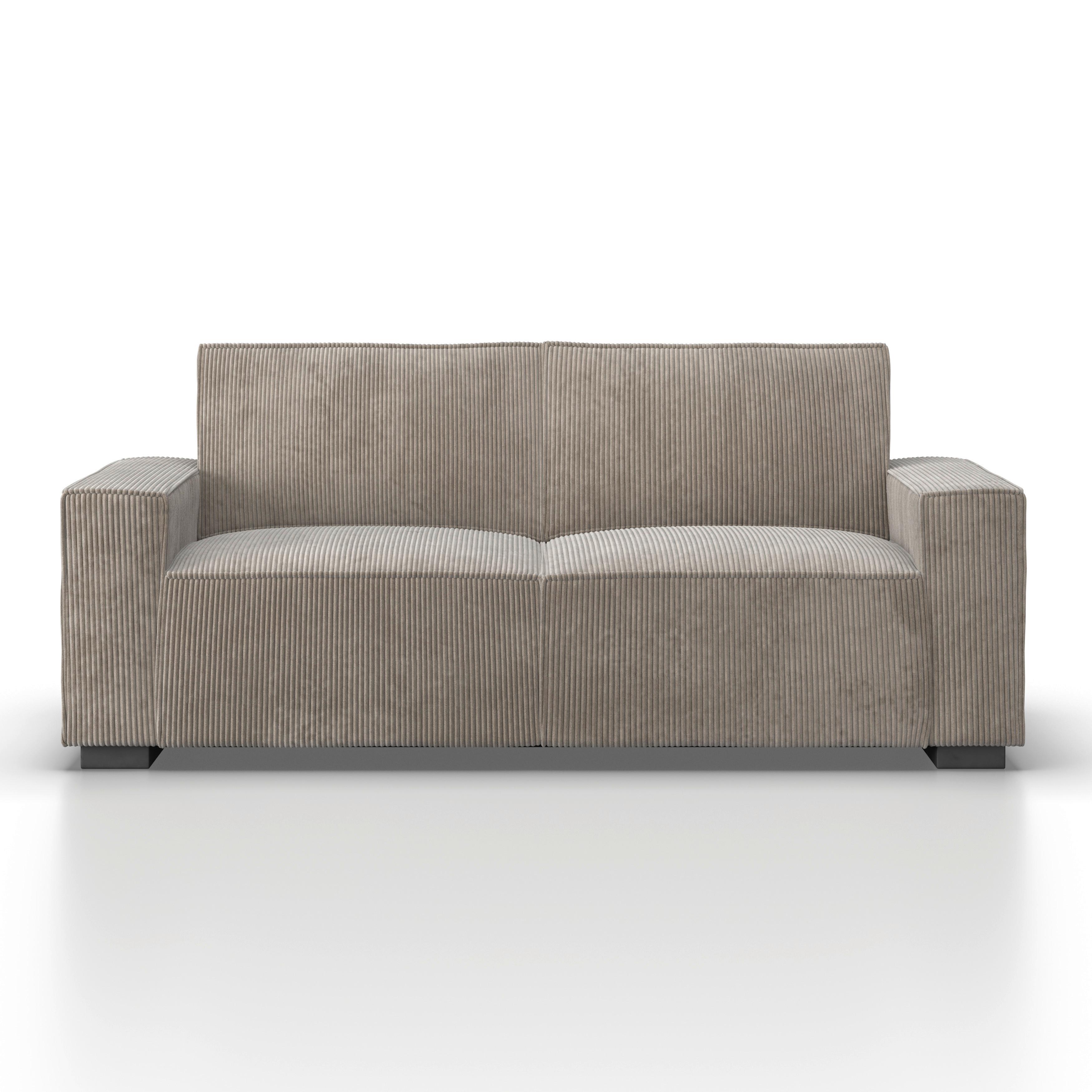 Kanapé Bézs Liam - bézs, Modern, textil/fa (210/84/90cm) - Bessagi Home