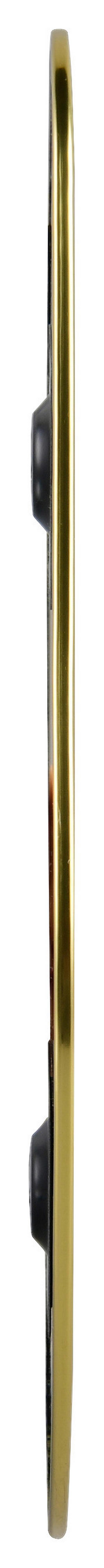 ZESTAW LUSTER VIOLA - kolor złoty, Modern, metal/szkło (28/22/0,4cm)