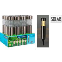 Szolárlámpa Dt3000320 - fém (6/6/27cm)