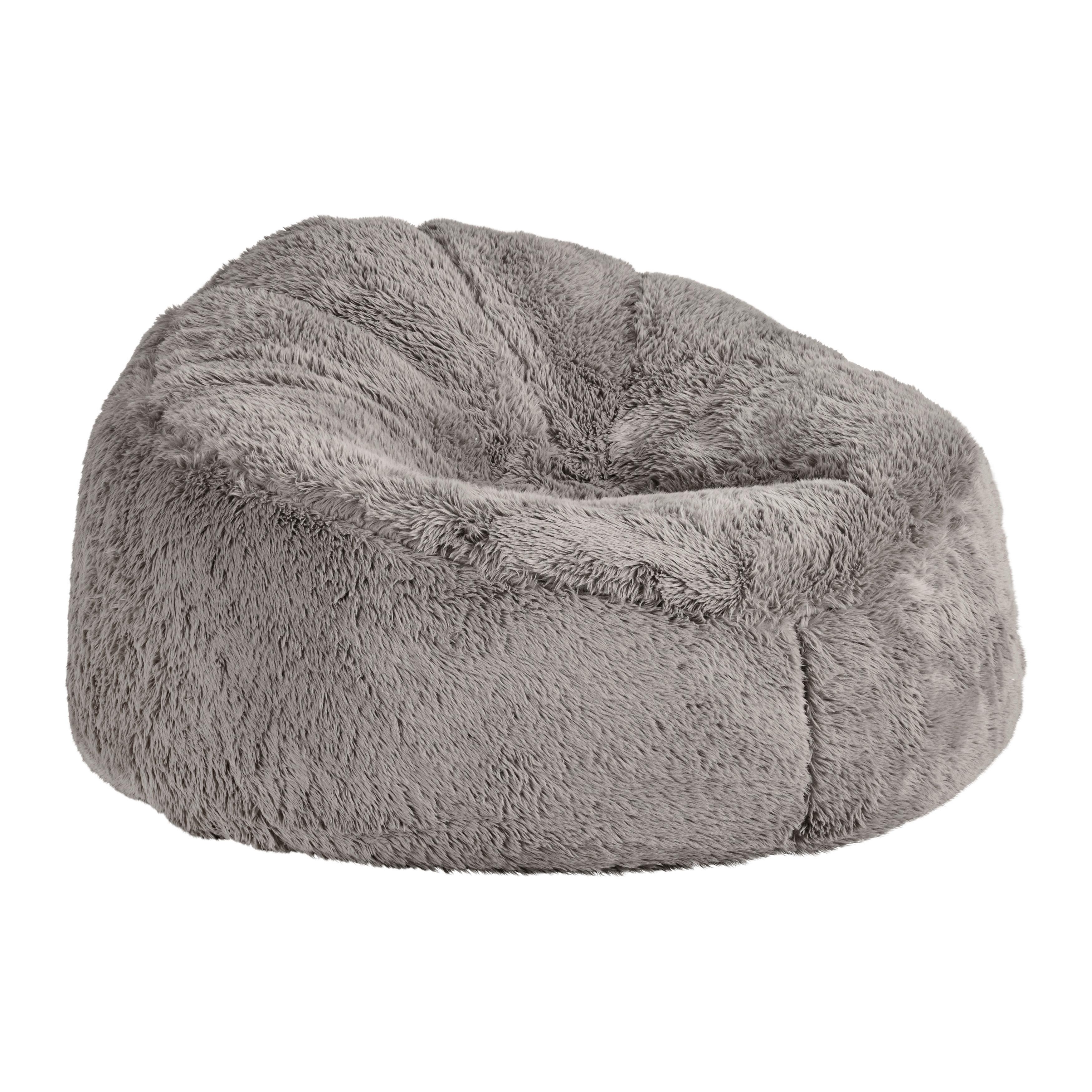 Sitzsack Colorado Grau - Grau, MODERN, Textil (125/70/125cm) - Mömax