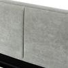 STOPPAD SÄNG SERENA - svart/grå, Modern, metall/trämaterial (180/200cm) - Bessagi Home