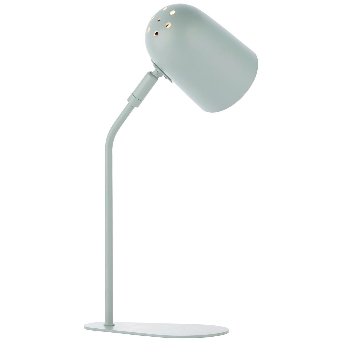 Tischleuchte Tong Grün max. 25 Watt - Grün, Design, Metall (38/10/21,7cm) - Brilliant
