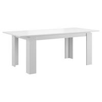 Jedilna Miza Titan, Bela, Raztegljiva, 160-200x90 - Design, leseni material (160-200/90/76cm) - MID.YOU