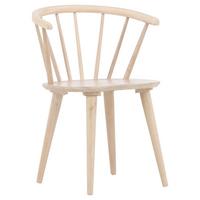 STUHL-SET BOBBY - Weiß, Design, Holz (55/75/53cm) - Livetastic