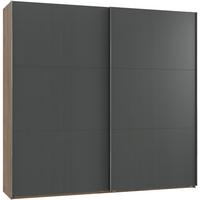Ormar S Kliznim Vratima Level 36 A - boje grafita/boje hrasta, Moderno, drvni materijal (250/236/65cm) - Modern Living