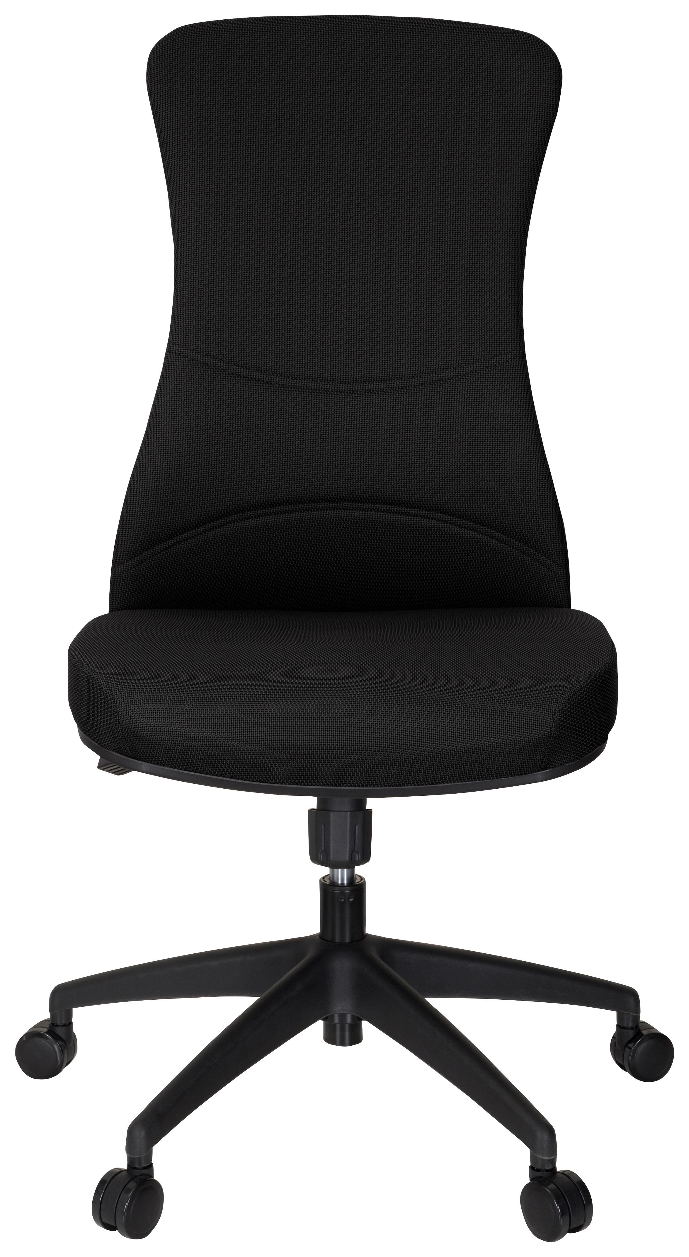 Pisarniški Stol Office Xt, Črna - črna, Moderno, umetna masa/tekstil (54/116/65cm) - MID.YOU