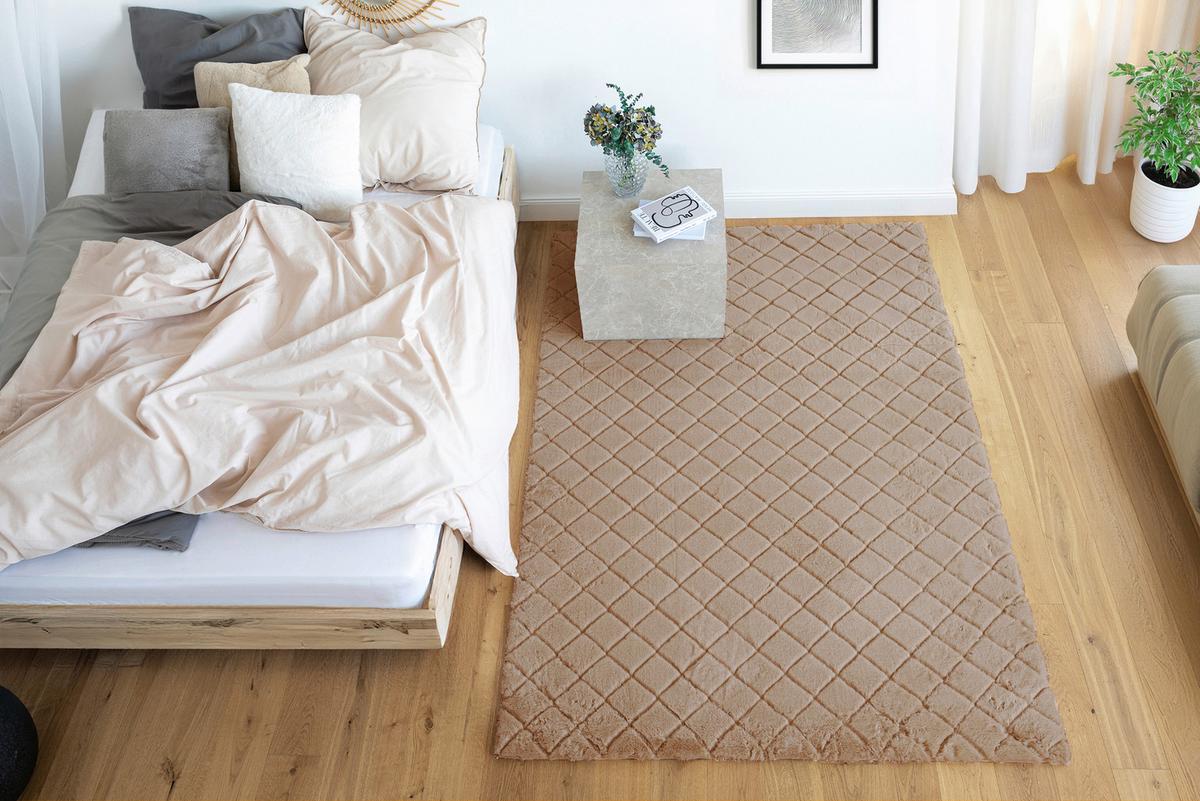 HOCHFLORTEPPICH IMALA 125 BEIGE 160 X 230 CM - Beige, Basics, Textil (160/230cm) - Kayoom