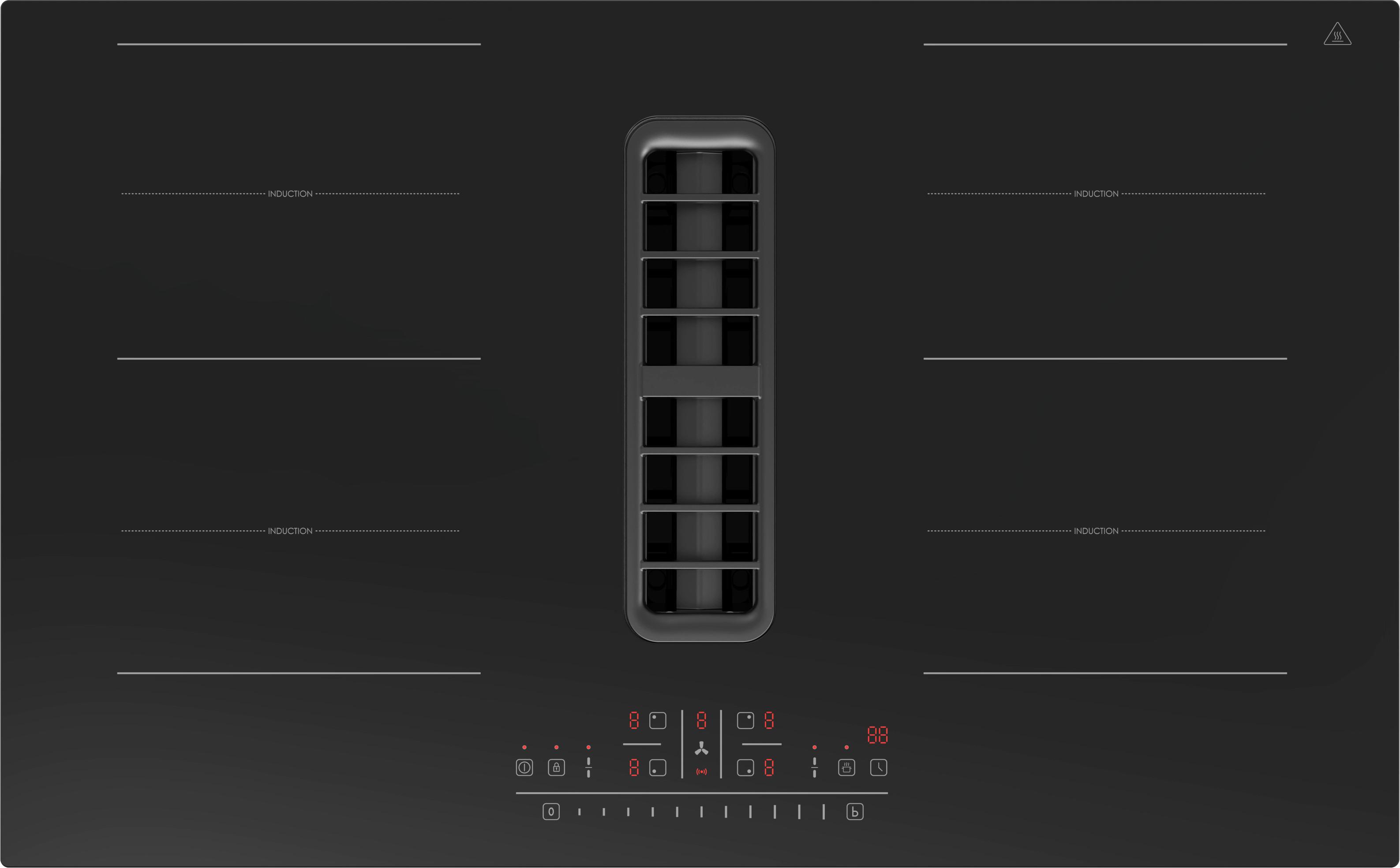 Kochfeld-Dunstabzug-Kombi IN4-DA-2FZA - MODERN (83/20/51,5cm) - PKM