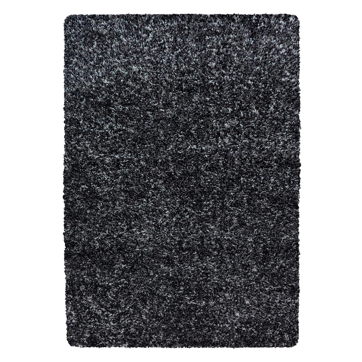 Hochflorteppich Enjoy Anthrazit ca. 240x340cm - Anthrazit, KONVENTIONELL, Textil (240/340cm) - Novel
