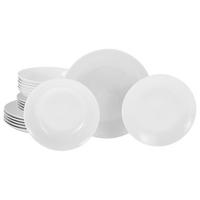 Jedilni Servis Luna, 18-Delni - bela, Basics, keramika - Creatable