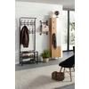 KLEDINGREK AMELIA -SB- - Zwart, Modern, Metaal (67/185/32cm) - Mömax