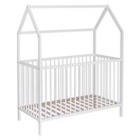ŁÓŻKO SZCZEBELKOWE EMMA 1 - biały, Trend, drewno (144/75/161cm) - My Baby Lou