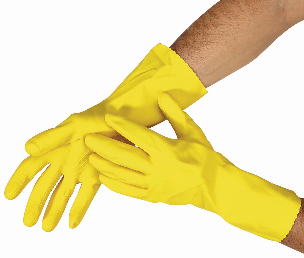 Haushaltshandschuhe Vileda Gelb - Gelb, Basics, Kunststoff (14/1/26cm) - Vileda