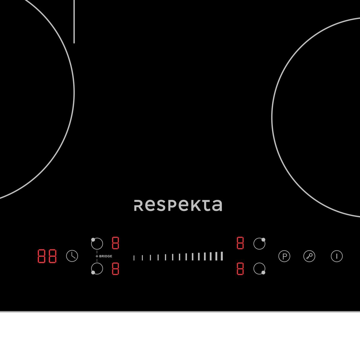 Set S Štedilnikom Aset121m6600i - črna, Basics, kovina/steklo (59,5/65,4/52,1cm) - Respekta
