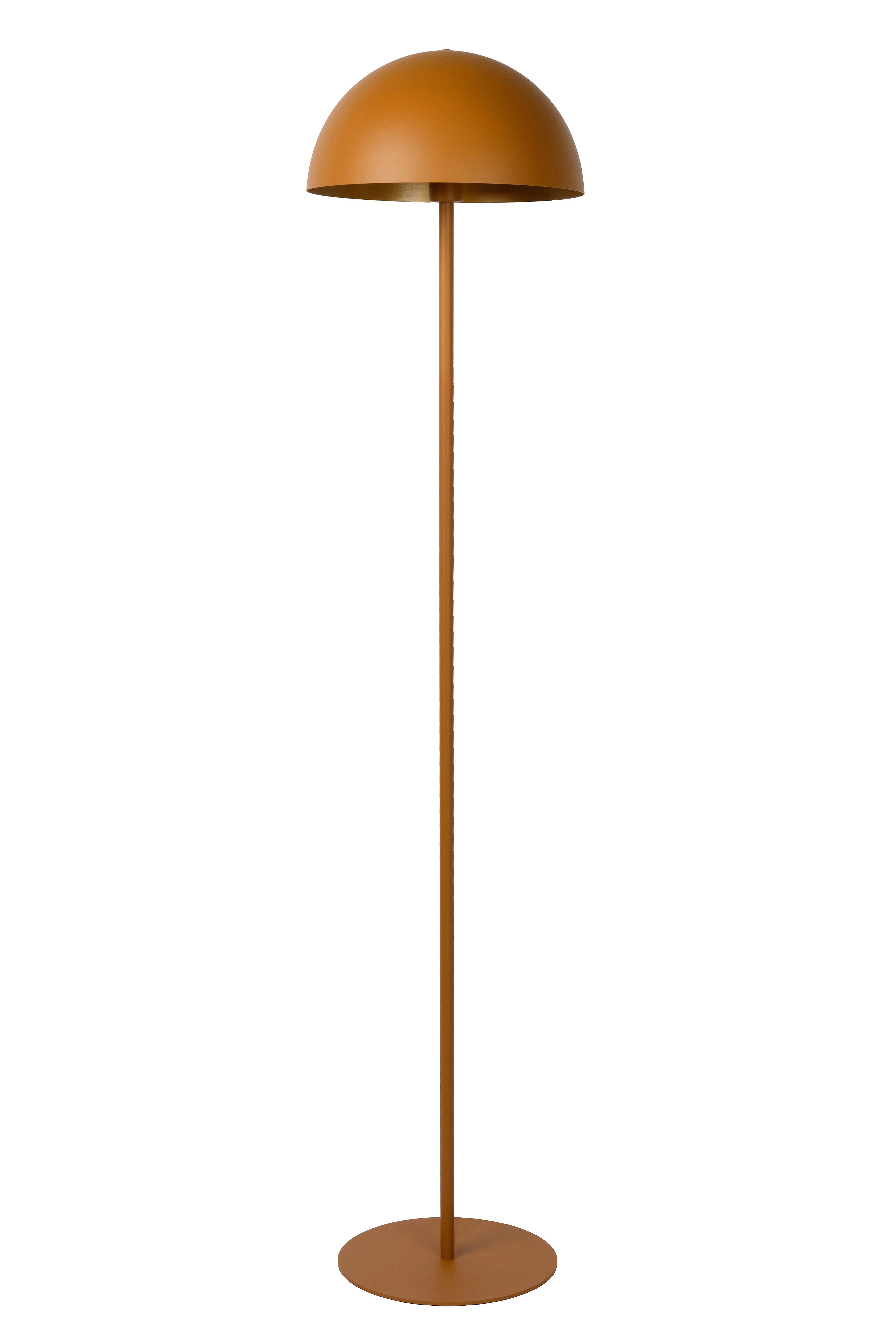 LAMPA STOJĄCA 45796/01/44 SIEMON - kolor mosiężny/curry, Design, metal (35/160cm) - Lucide