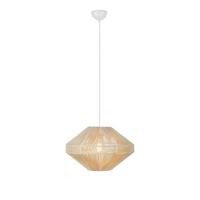Hängeleuchte Razzo Pendant Beige max. 40 Watt - Beige, Basics, Textil/Metall (50/50/31cm) - Markslöjd