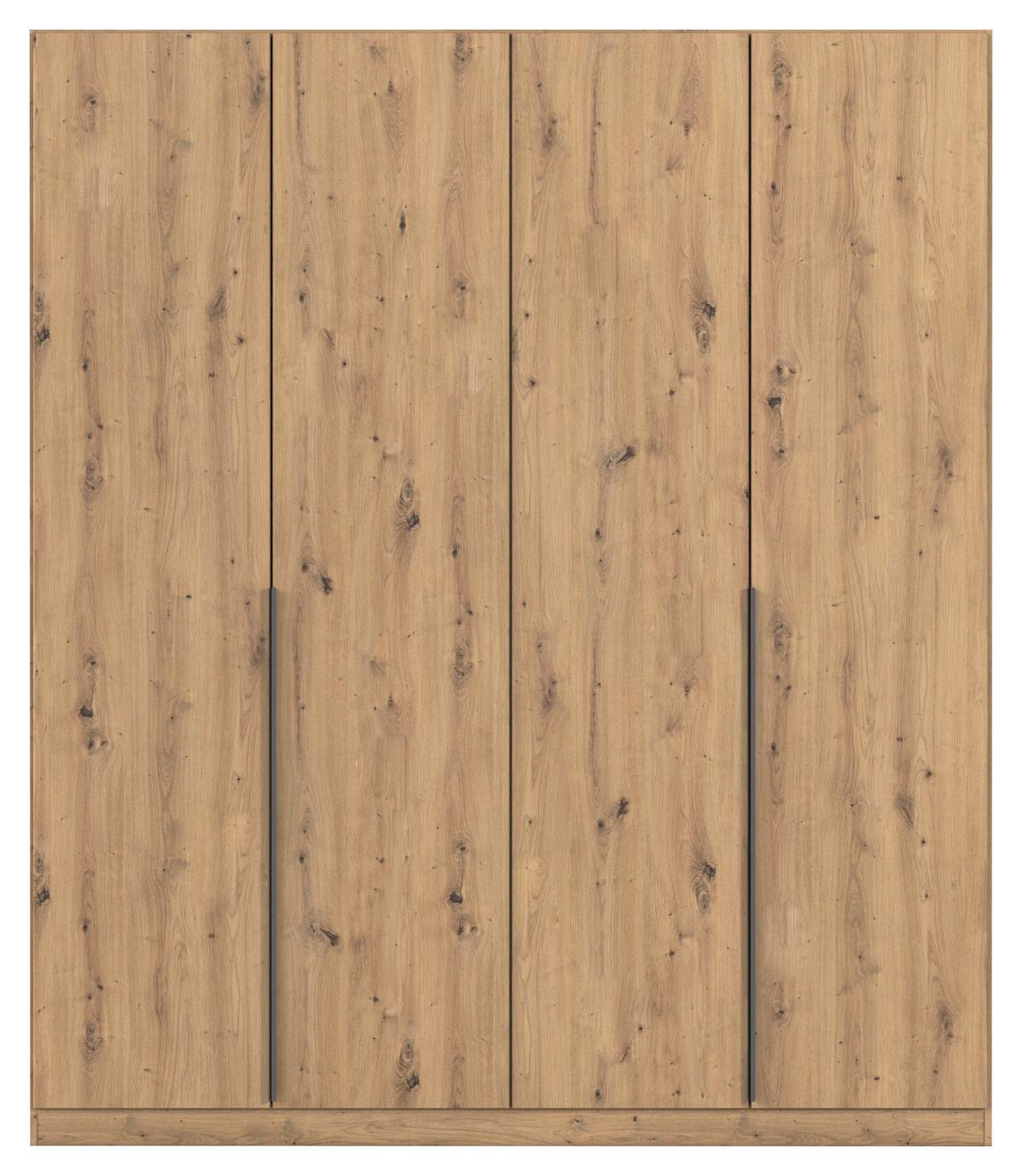 Ormar S Klasičnim Vratima Alabama - siva/tamno siva, Moderno, drvni materijal/metal (181/229/54cm) - Modern Living