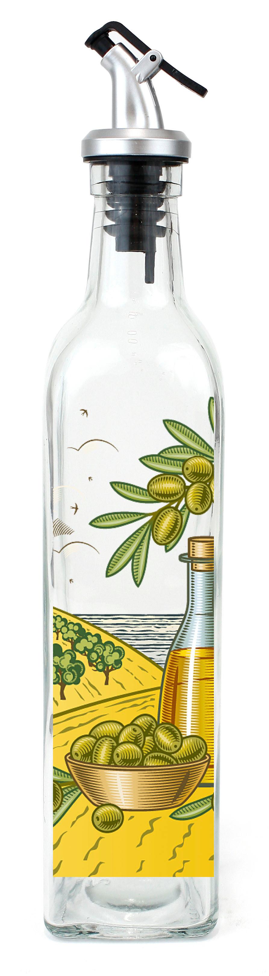 Sticlă pentru ulei Oliva I, cca. 250 ml - Basics (4,8/24,5cm)