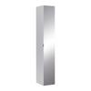 HÖGSKÅP BASIX -EXKLUSIV- - vit/kromfärg, Basics, trämaterial/glas (30/185/39,6cm) - Mömax