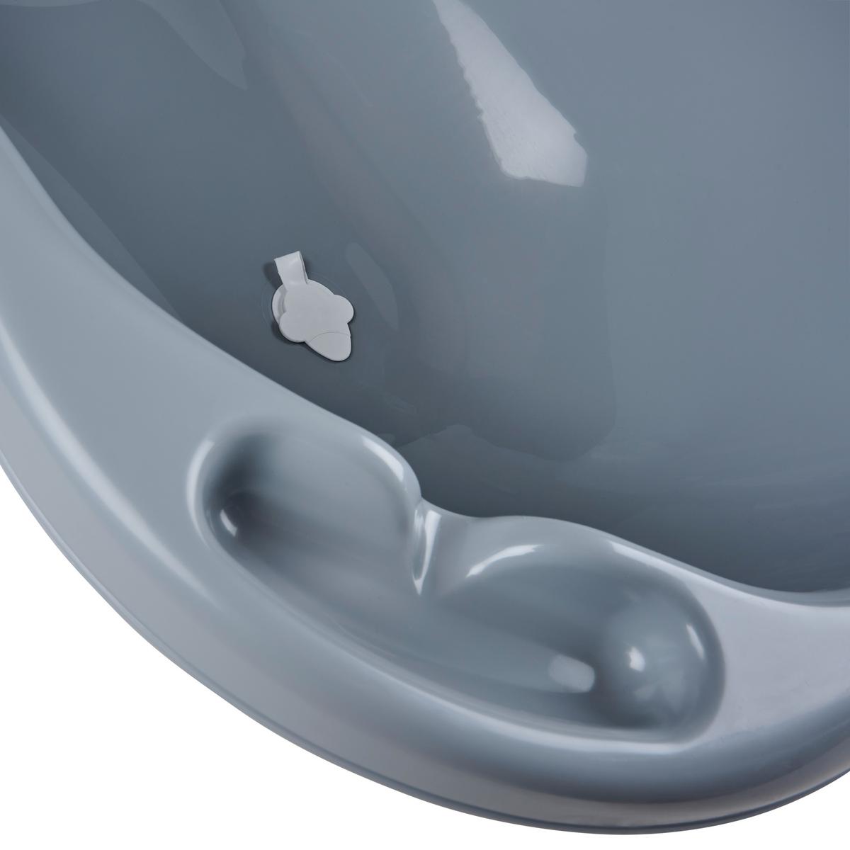 WANIENKA DLA NIEMOWLĄT 103421300002B - szary, Basics, tworzywo sztuczne (84/49/29cm) - My Baby Lou