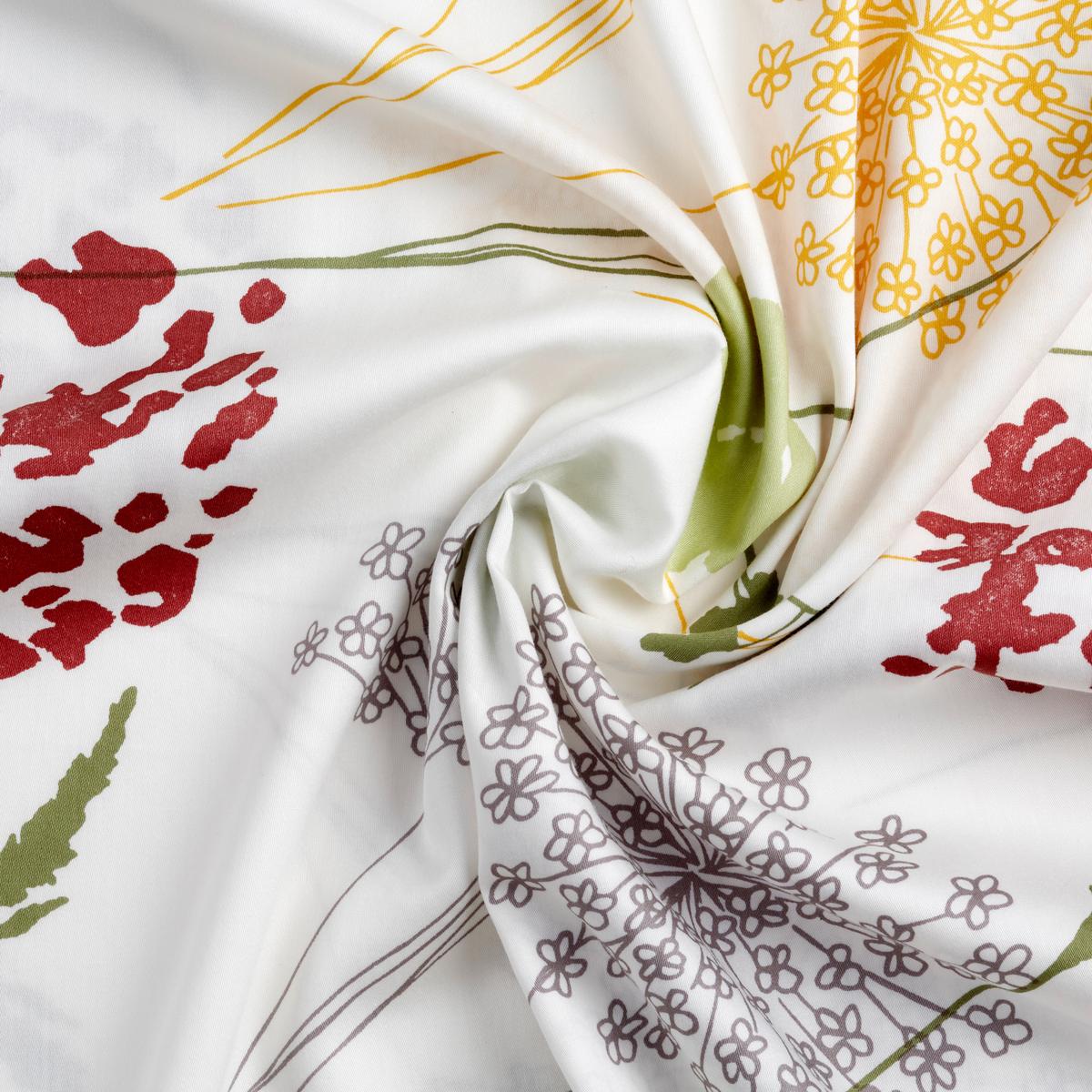 Bettwäsche Bio Eva Design ca. 160x210cm - Gelb, Modern, Textil (160/210cm) - ecoTree