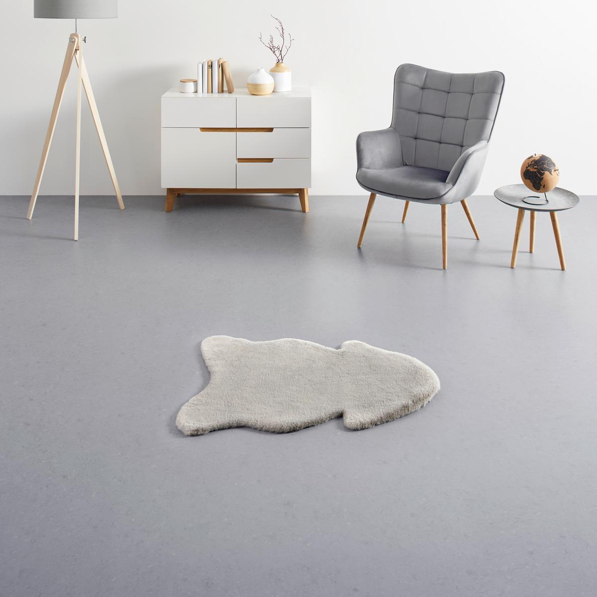 Umjetno Krzno Marlene-Top- - siva, tekstil/krzno (90/60cm) - Modern Living