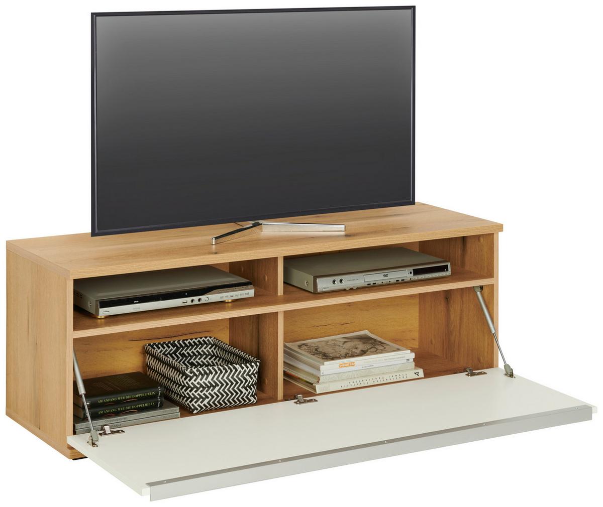 Tv Komoda Power - Moderno, drvni materijal/plastika (127,5/46/40cm) - Modern Living