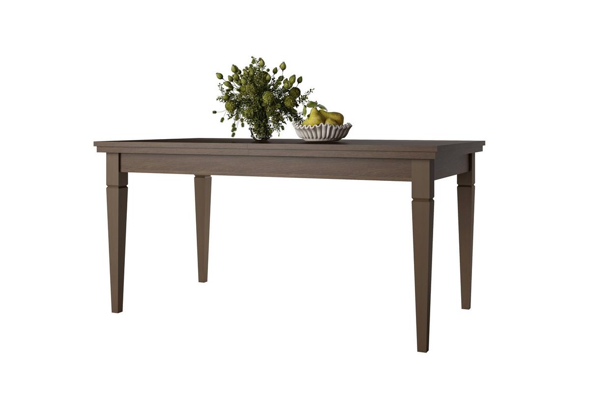 Étkezőasztal Evora - tölgyfa színű, Design, faalapú anyag (160/79/90cm)