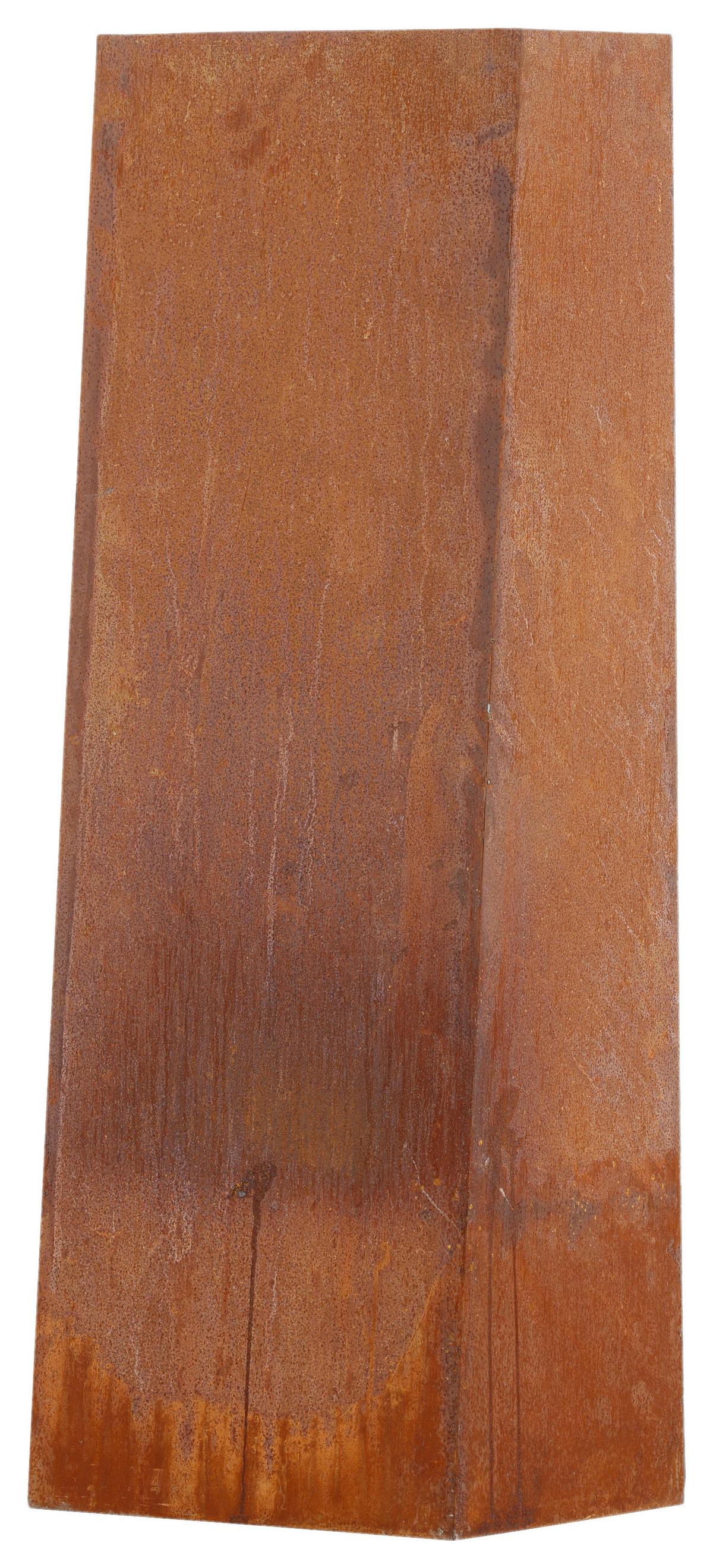 Feuerstelle Bastian ca. 50x120 cm Stahl - Dunkelorange, KONVENTIONELL, Metall (50/120/20cm) - Gardenson