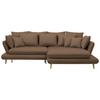 Coltar MONTE - cappuccino, Romantik / Landhaus, lemn/textil (283/181cm) - Based