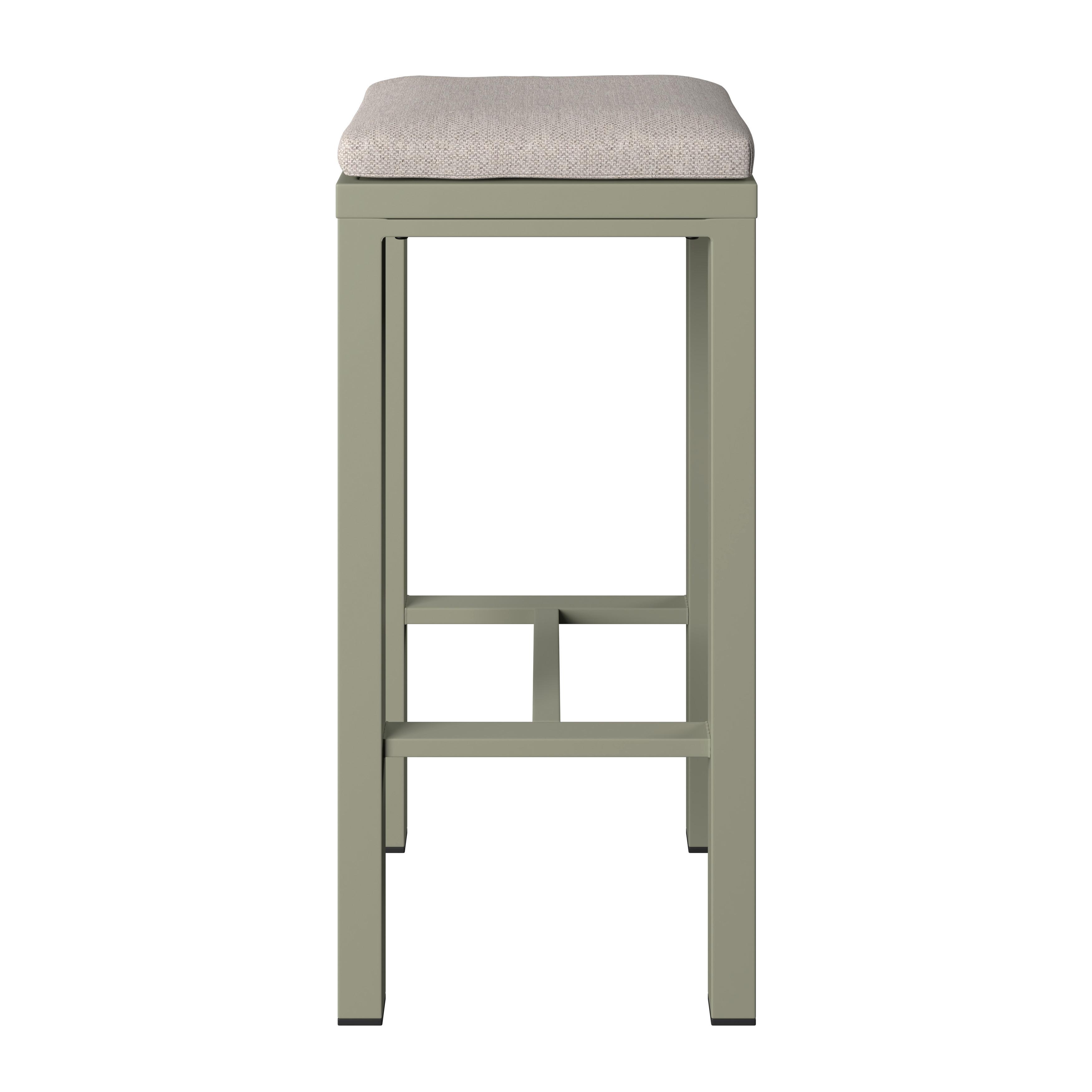 UTEMÖBLER SET NELLI 2 - beige/grön, Modern, metall/textil (80/157/209cm)