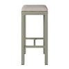 UTEMÖBLER SET NELLI 2 - beige/grön, Modern, metall/textil (80/157/209cm)