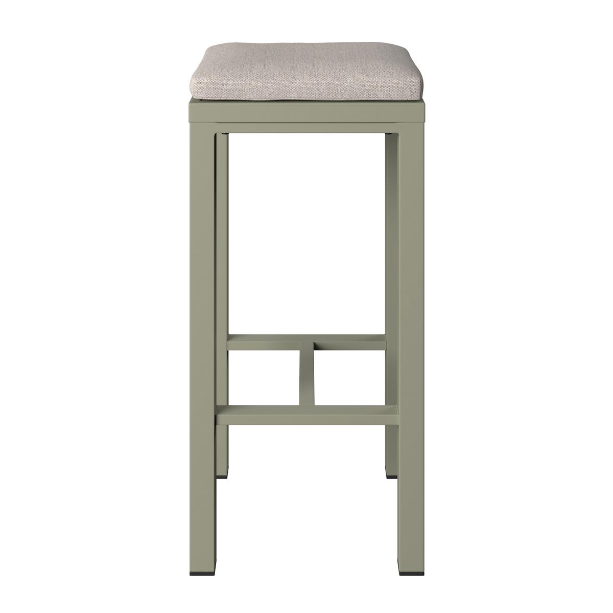 Gartenset Nelli Beige/Grün/Naturfarben - Beige/Naturfarben, MODERN, Kunststoff/Textil